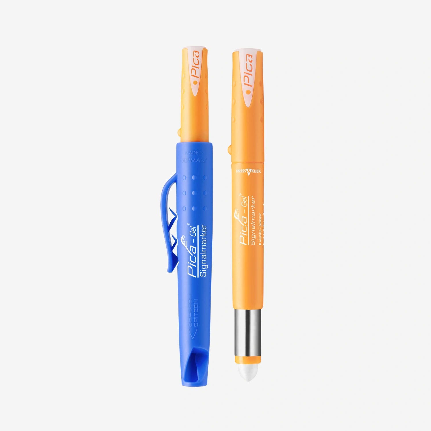Marcador Blanco Pica Gel Signalmarker Para Acero Inoxidable