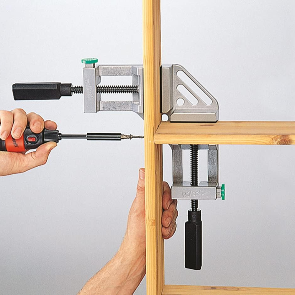 Prensa Sargento Para Esquinas Wolfcraft 90 grados