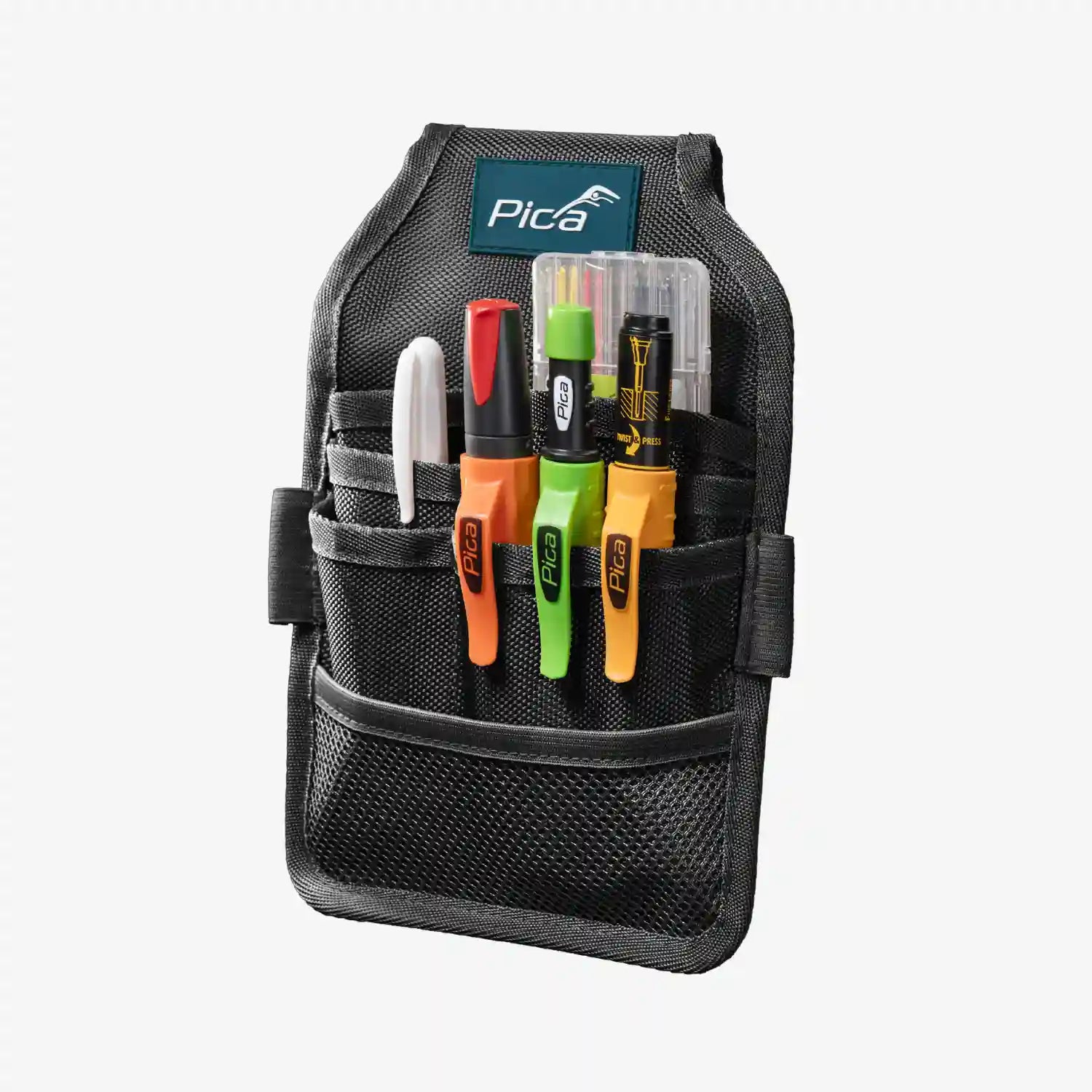 Kit Portaherramientas Master Belt: Cartuchera + Portaminas y Marcadores