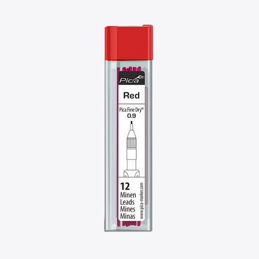 Minas De Recambio Color Rojo - Pica Fine Dry (12 U)