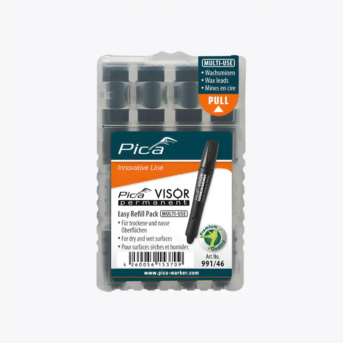 Crayones De Recambio Negro Para Pica Visor Recargable (4u)