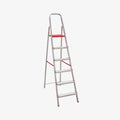 Escalera Tijera de Aluminio Doméstica 6 Peldaños 120 KG Botafogo