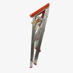 Escalera Tijera de Aluminio 3 Peldaños 120 KG Botafogo