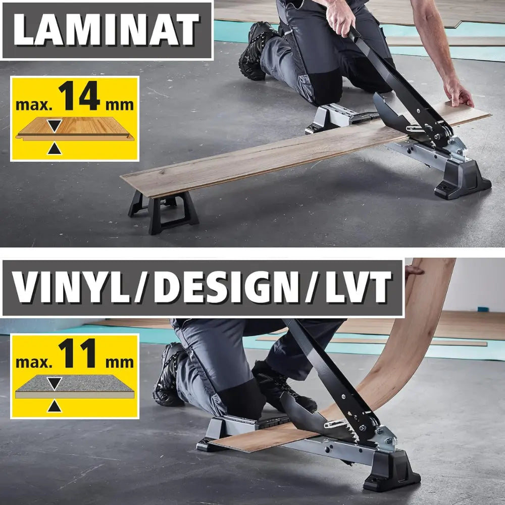 Guillotina Profesional Para Piso Flotante Y Vinílico Wolfcraft Vlc 1000