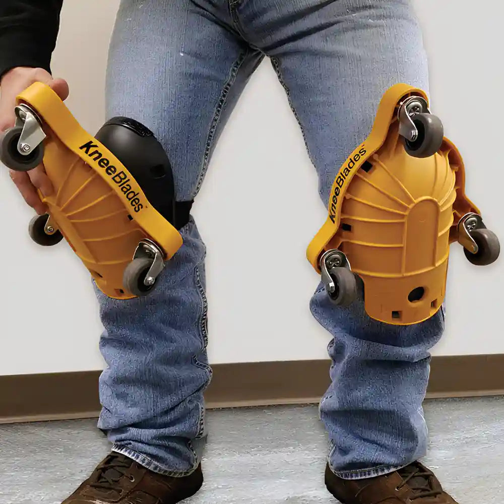 Rodilleras con Tres Ruedas para Trabajo en Suelo KneeBlades®