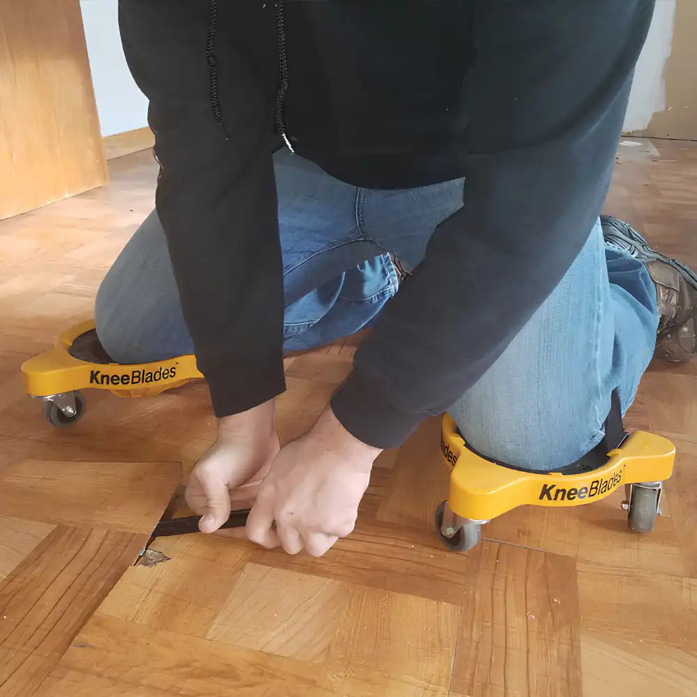 Rodilleras con Tres Ruedas para Trabajo en Suelo KneeBlades®