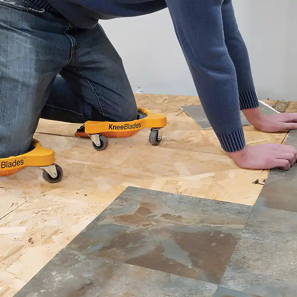 Rodilleras con Tres Ruedas para Trabajo en Suelo KneeBlades®