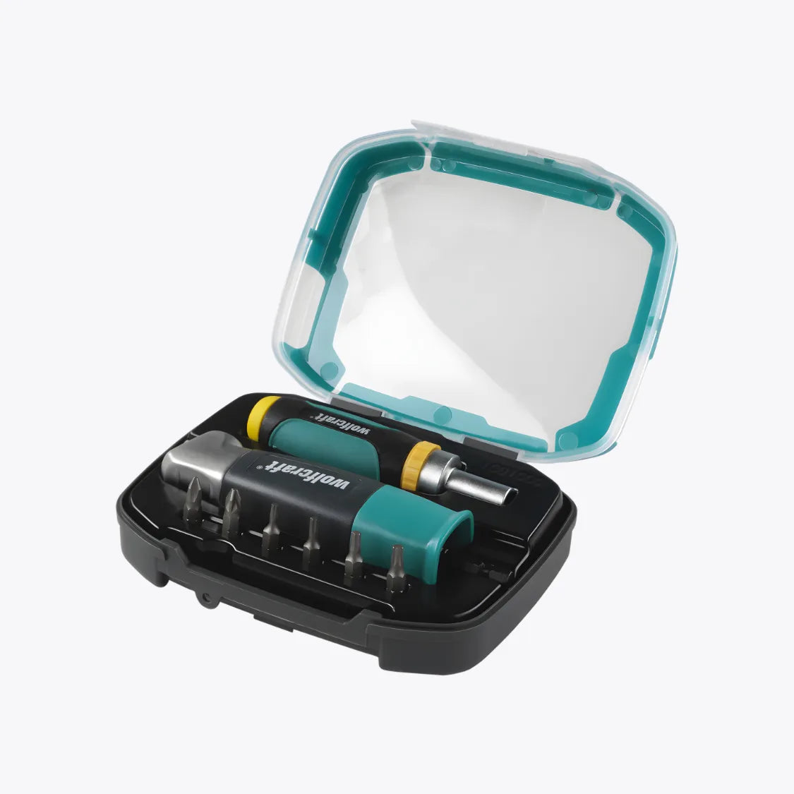 Kit Atornillador Para Taladro + Atornillador Manual Wolfcraft