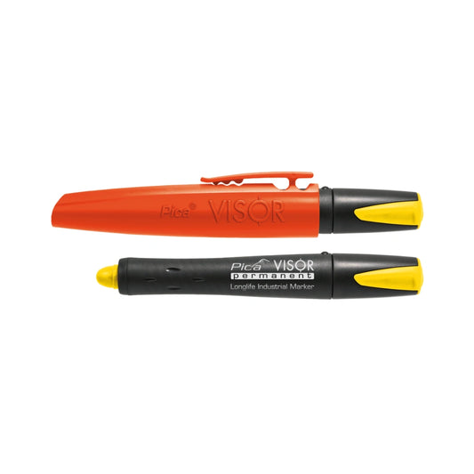 Marcador Amarillo Pica Visor Recargable