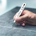 Marcador Blanco Con Punta Reversible Pica Big Ink XL 2 - 4 mm