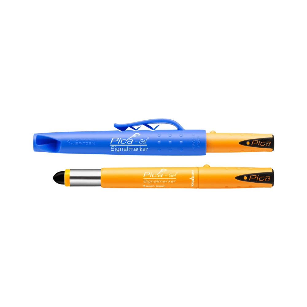 Marcador Negro Pica Gel Signalmarker