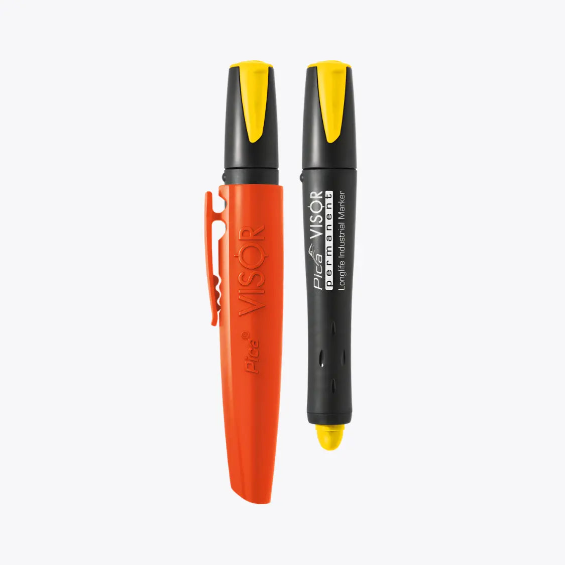 Marcador Amarillo Pica Visor Recargable