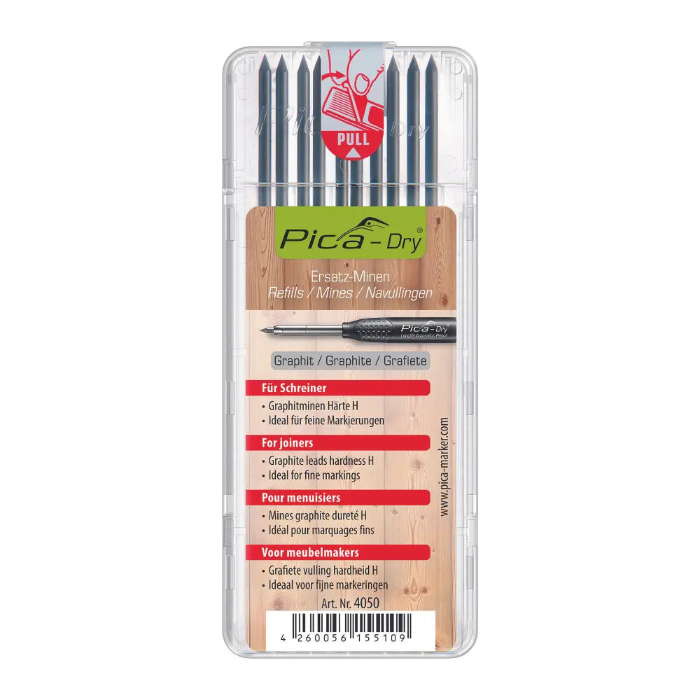 Minas De Recambio H Para Carpinteros - Pica Dry (10 U)