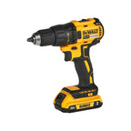 Taladro Atornillador 1/2" DEWALT 20V MAX + 2 Baterías 2.0 AH y Cargador - DCD7771D2-B2