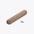 Tarugos De Madera 6 X 30 mm (50 U)