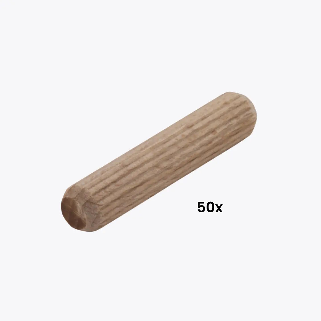 Tarugos De Madera 6 X 30 mm  Wolfcraft (50 U)