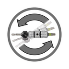 Kit Para Taladrar, Avellanar Y Atornillar Flipbit Wolfcraft