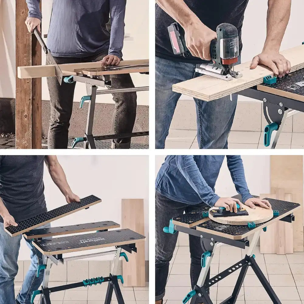 Banco De Trabajo Plegable Wolfcraft Master 650 Ergo