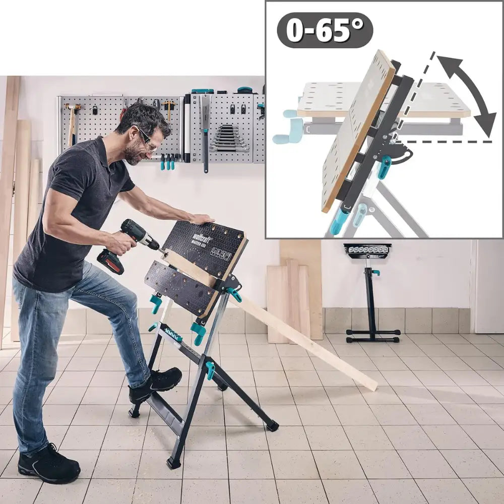 Banco De Trabajo Plegable Wolfcraft Master 650 Ergo