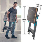Banco De Trabajo Plegable Wolfcraft Master 650 Ergo