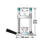 Soporte para Taladro Tecmobil Wolfcraft