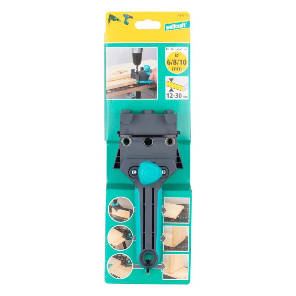 Guía para Tarugos de Madera Wolfcraft 6, 8 y 10 mm