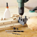 Kit Para Tarugos De Madera Wolfcraft 6, 8 Y 10 Mm