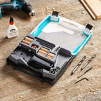 Kit Para Tarugos De Madera Wolfcraft 6, 8 Y 10 Mm