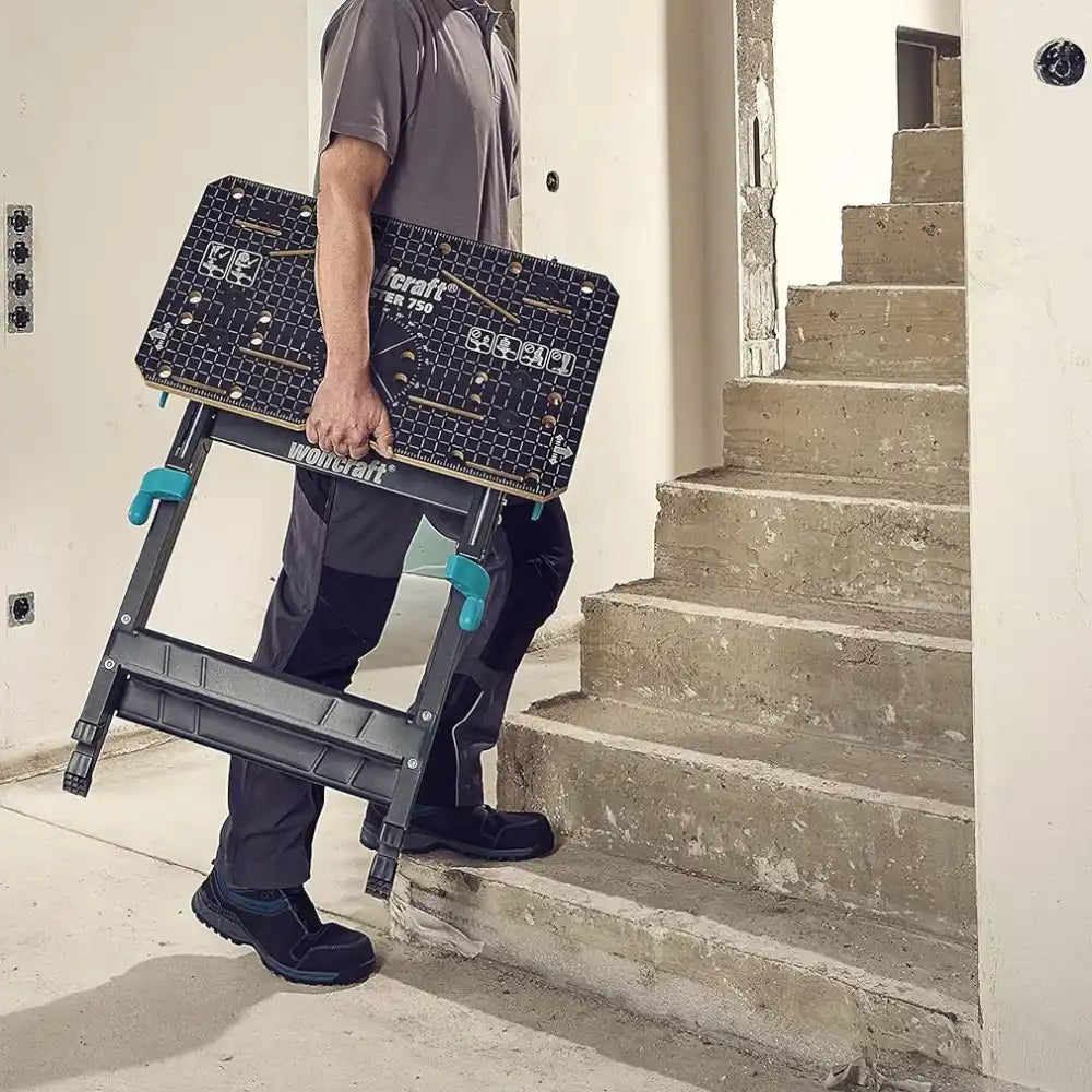 Banco De Trabajo Plegable Wolfcraft Master 750 Ergo