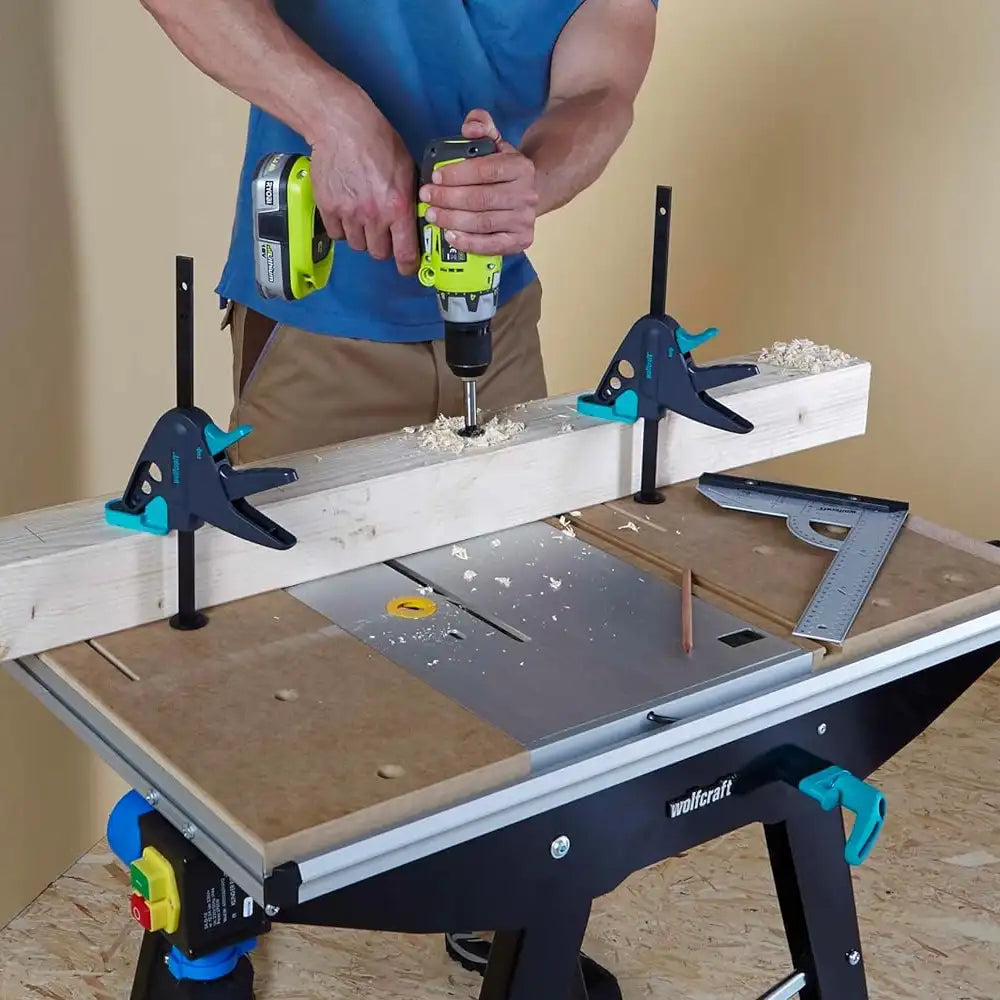 Prensa para Mesa de Trabajo Wolfcraft Pro 65 - 150 - W