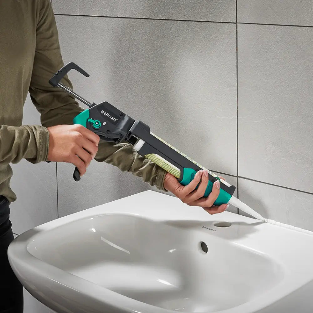 Pistola Calafatera MG 400 Ergonómica Mango Ajustable